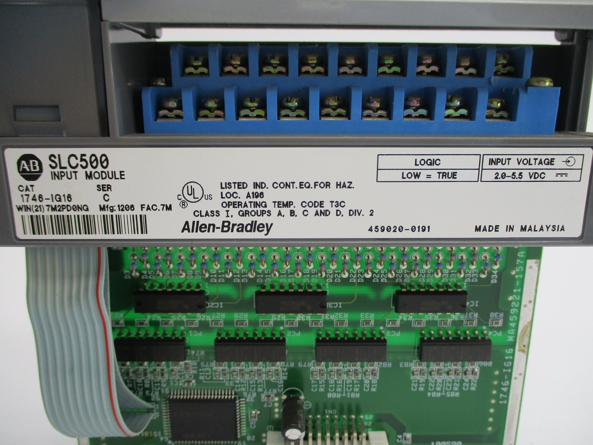 ALLEN BRADLEY 1746-IG16 SER. C NSNP