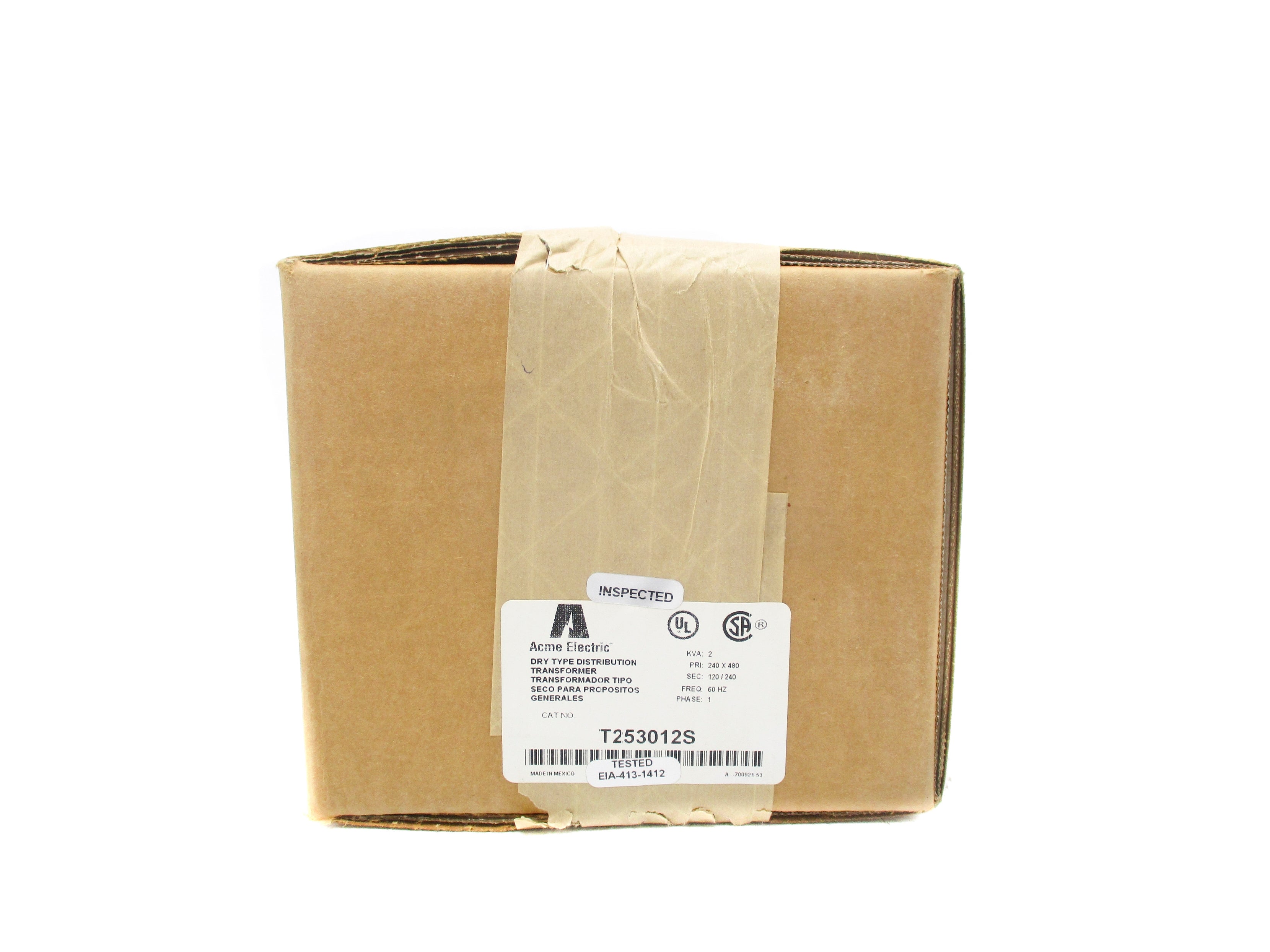 ACME ELECTRIC T253012S NSFS