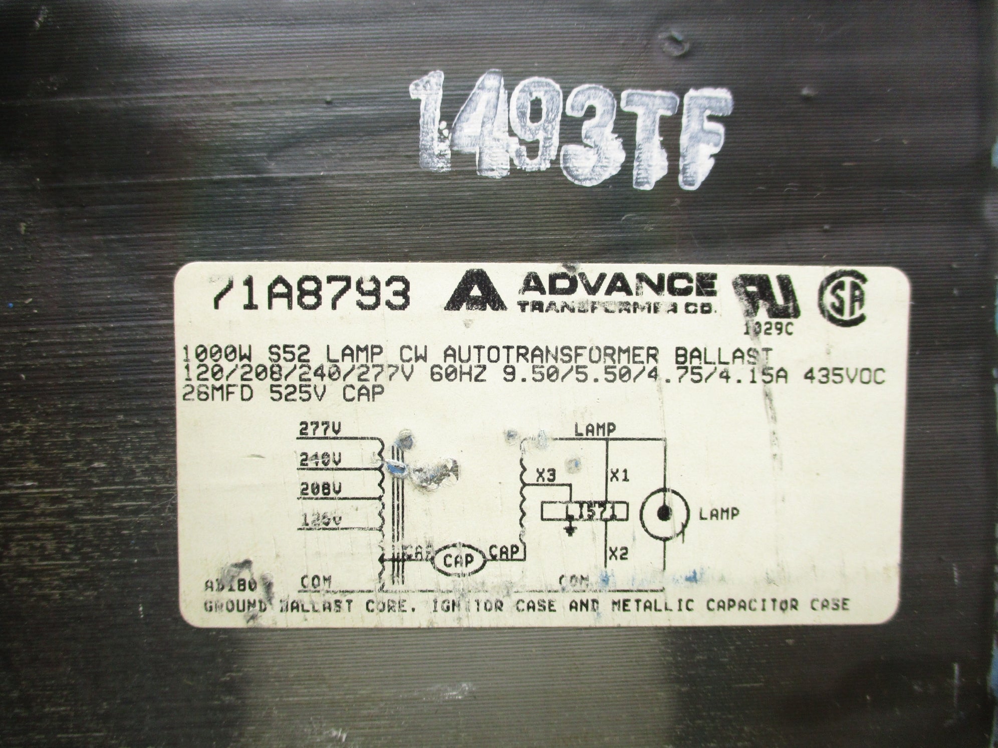 ADVANCE 71A8793 NSNP