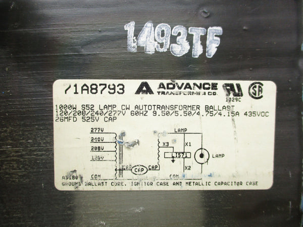 ADVANCE 71A8793 NSNP