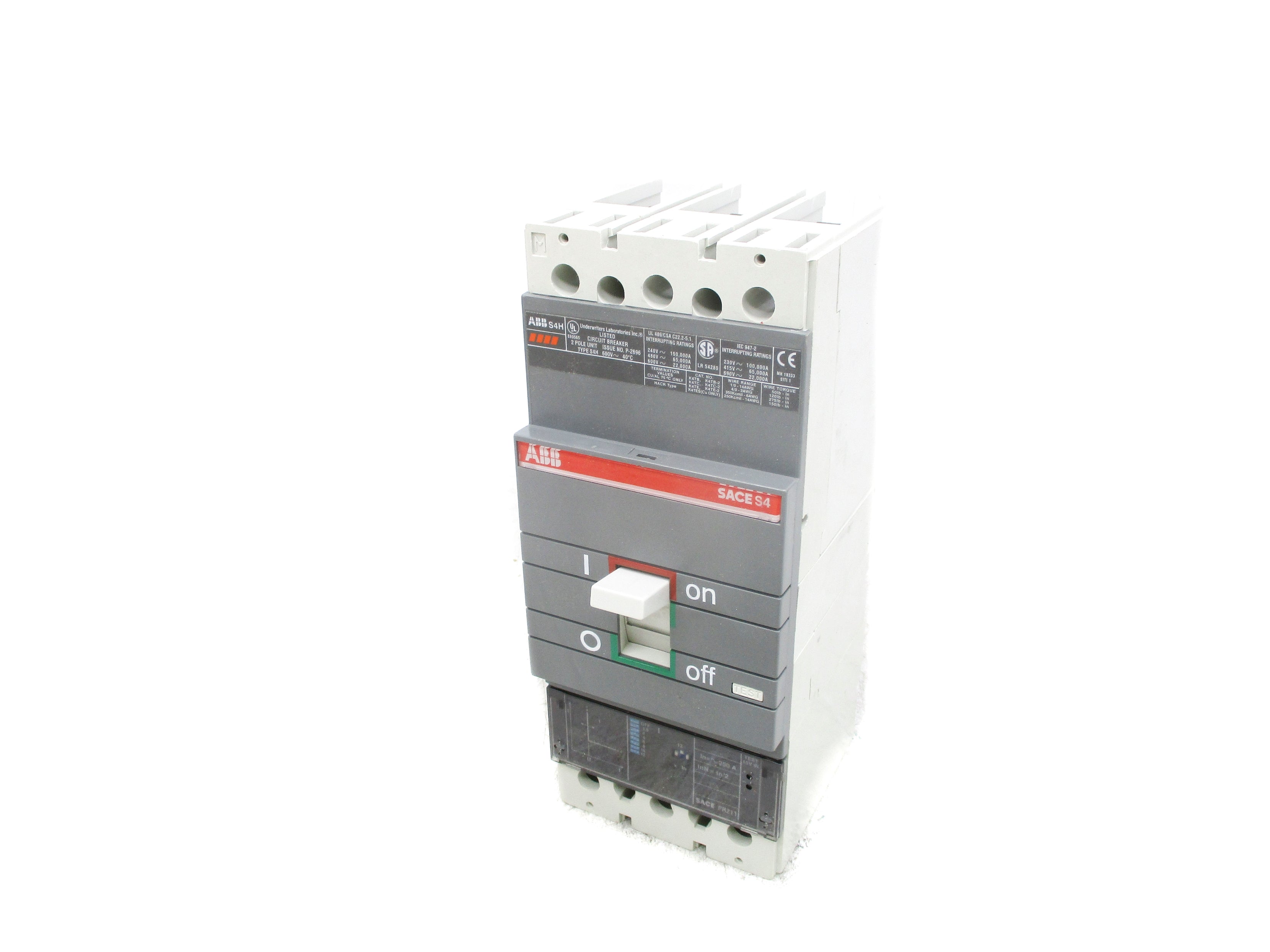 ABB SACES4 250A 600V NSMP