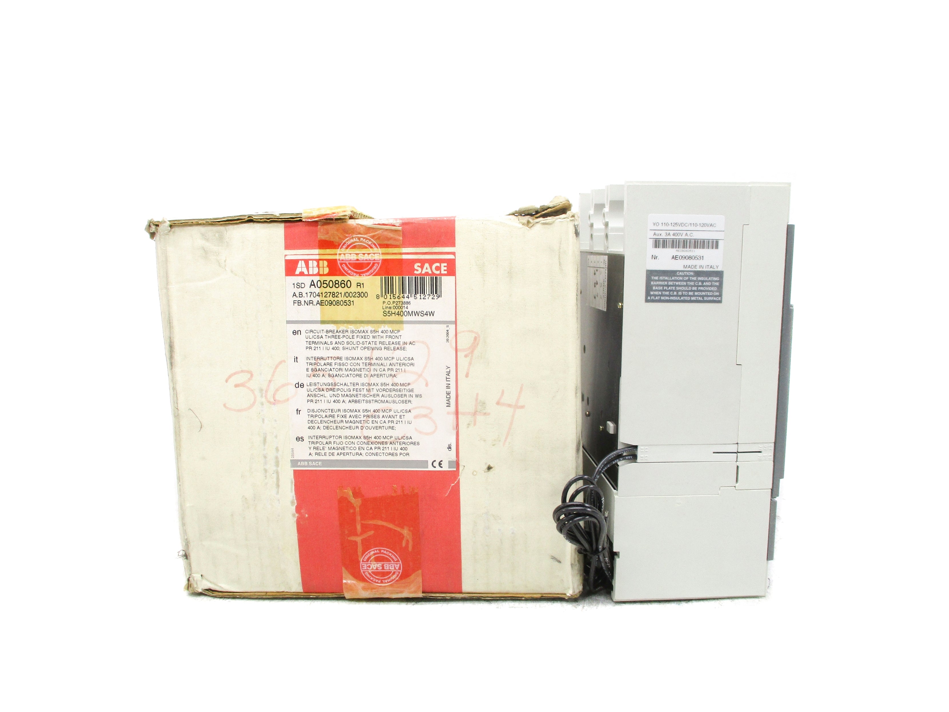 ABB SACES5 400A 600V NSMP