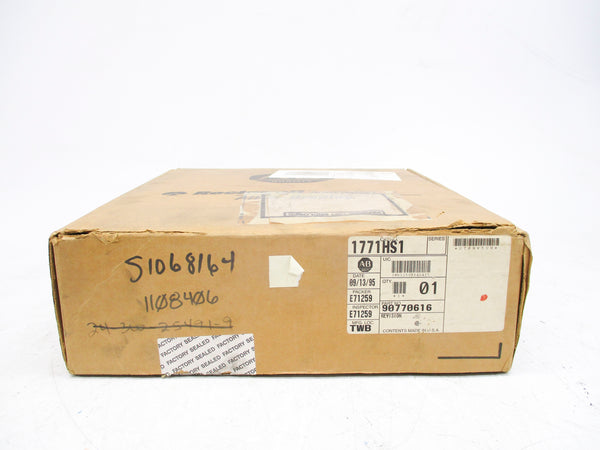 ALLEN BRADLEY 1771-HS1 SER. A F/W 03.01 NSMP