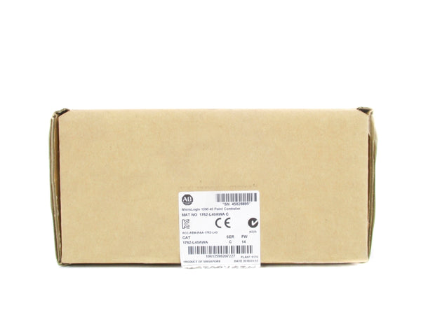 ALLEN BRADLEY 1762-L40AWA SER. C F/W 14 NSMP