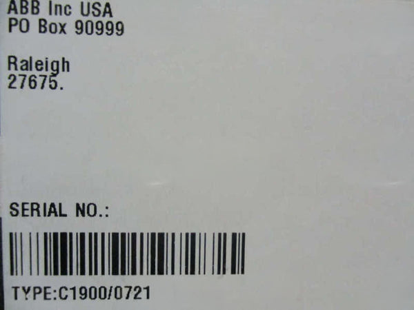 ABB C1900/0721  NSMP