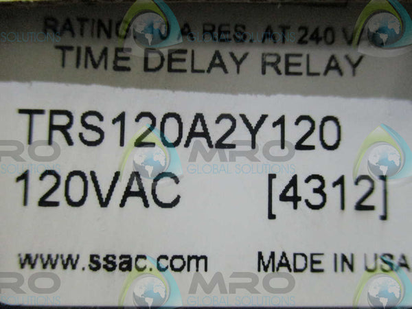 ABB TRS120A2Y120 TIME DELAY RELAY  NSMP