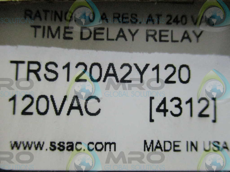 ABB TRS120A2Y120 TIME DELAY RELAY  NSMP