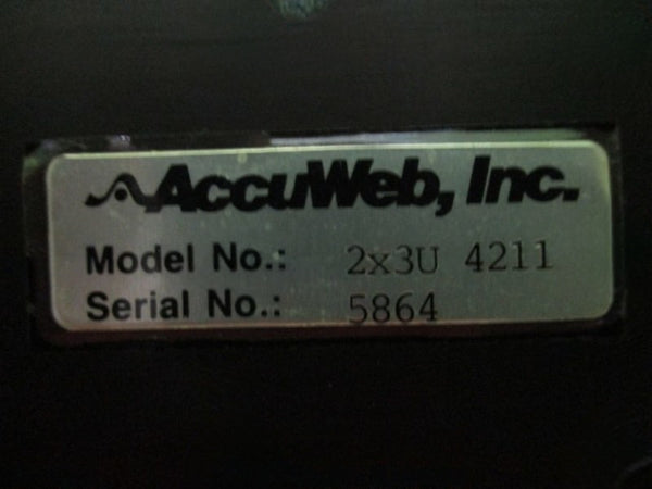 ACCUWEB, INC. 2x3U 4211 EDGE SENSOR NSNP