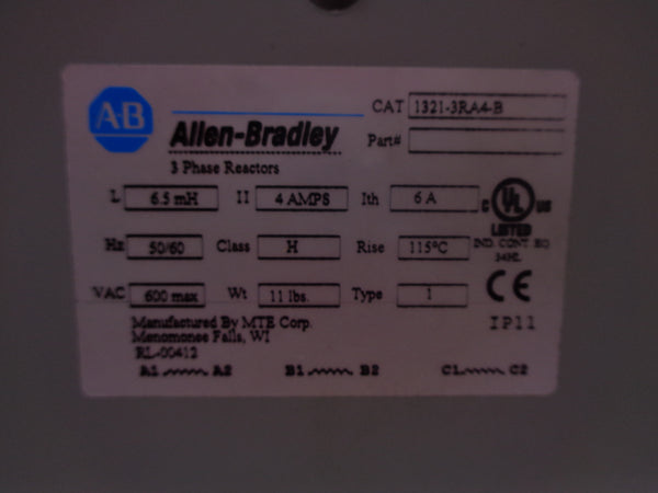 ALLEN BRADLEY 1321-3RA4-B NSNP