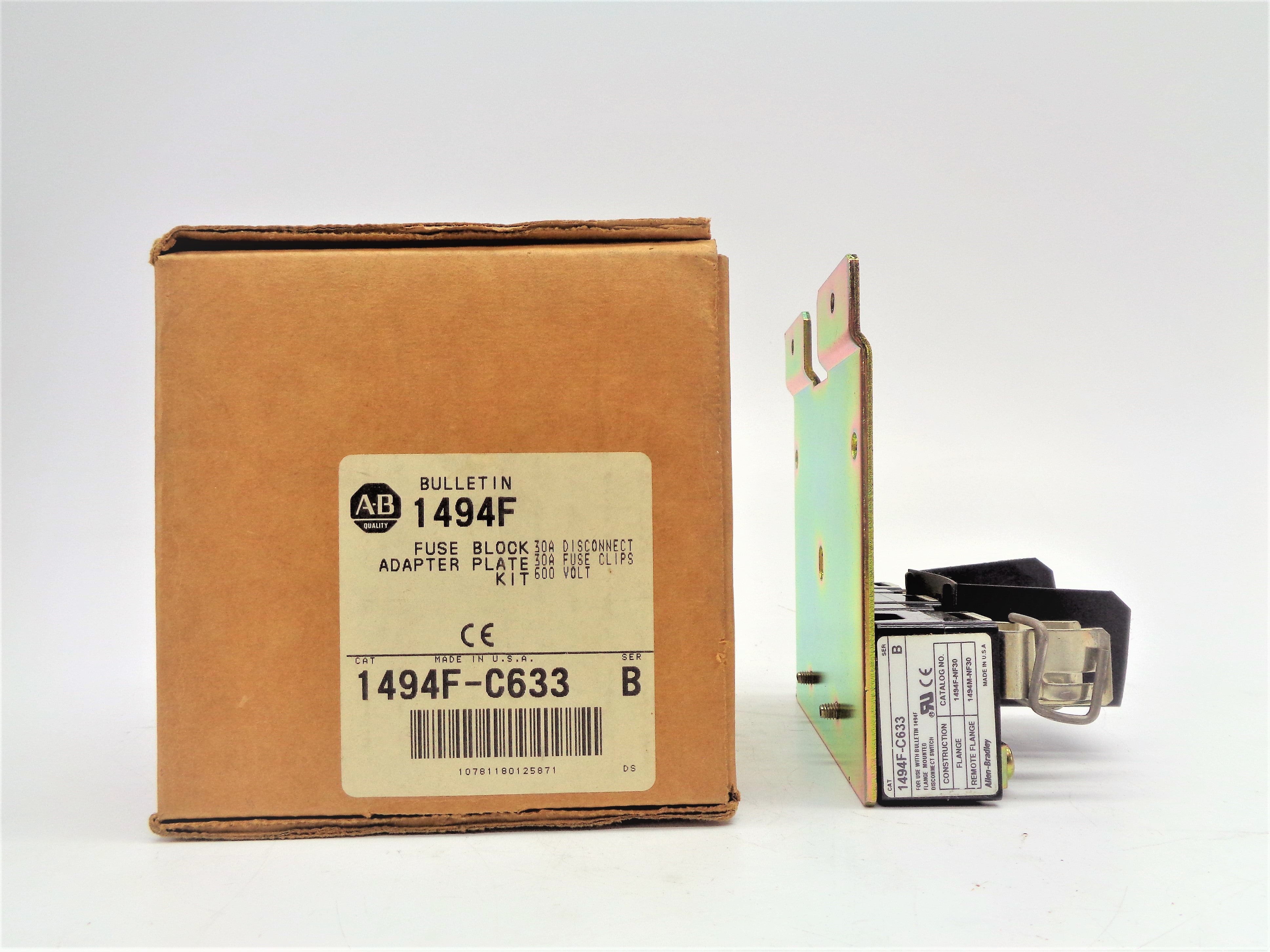 ALLEN BRADLEY 1494F-C633 SER.B (BR/WH) NSMP