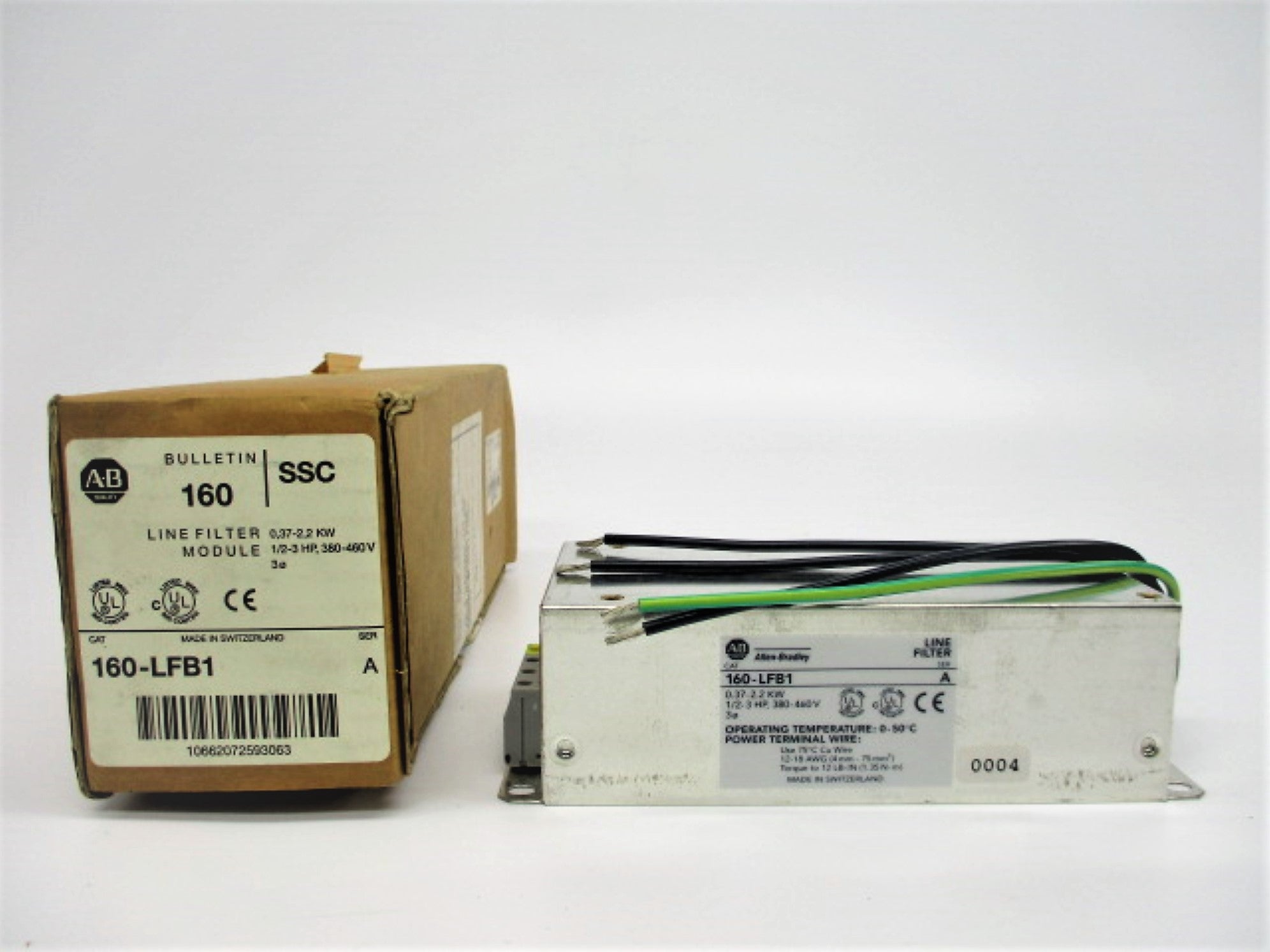 ALLEN BRADLEY 160-LFB1 SER. A (BR/WH) NSMP