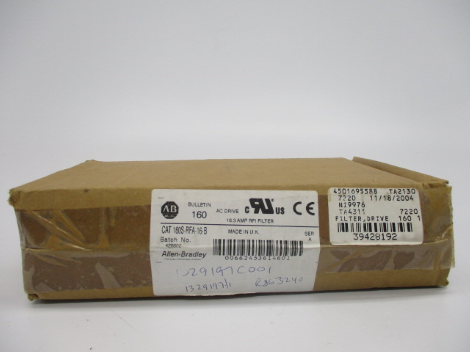 ALLEN BRADLEY 160S-RFA-16-B SER. A (BR/WH) NSMP