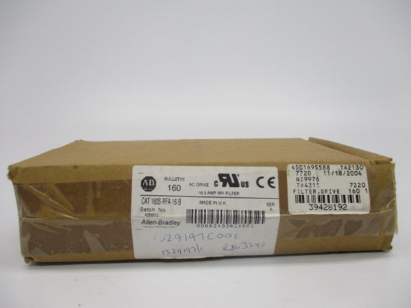 ALLEN BRADLEY 160S-RFA-16-B SER. A (BR/WH) NSMP