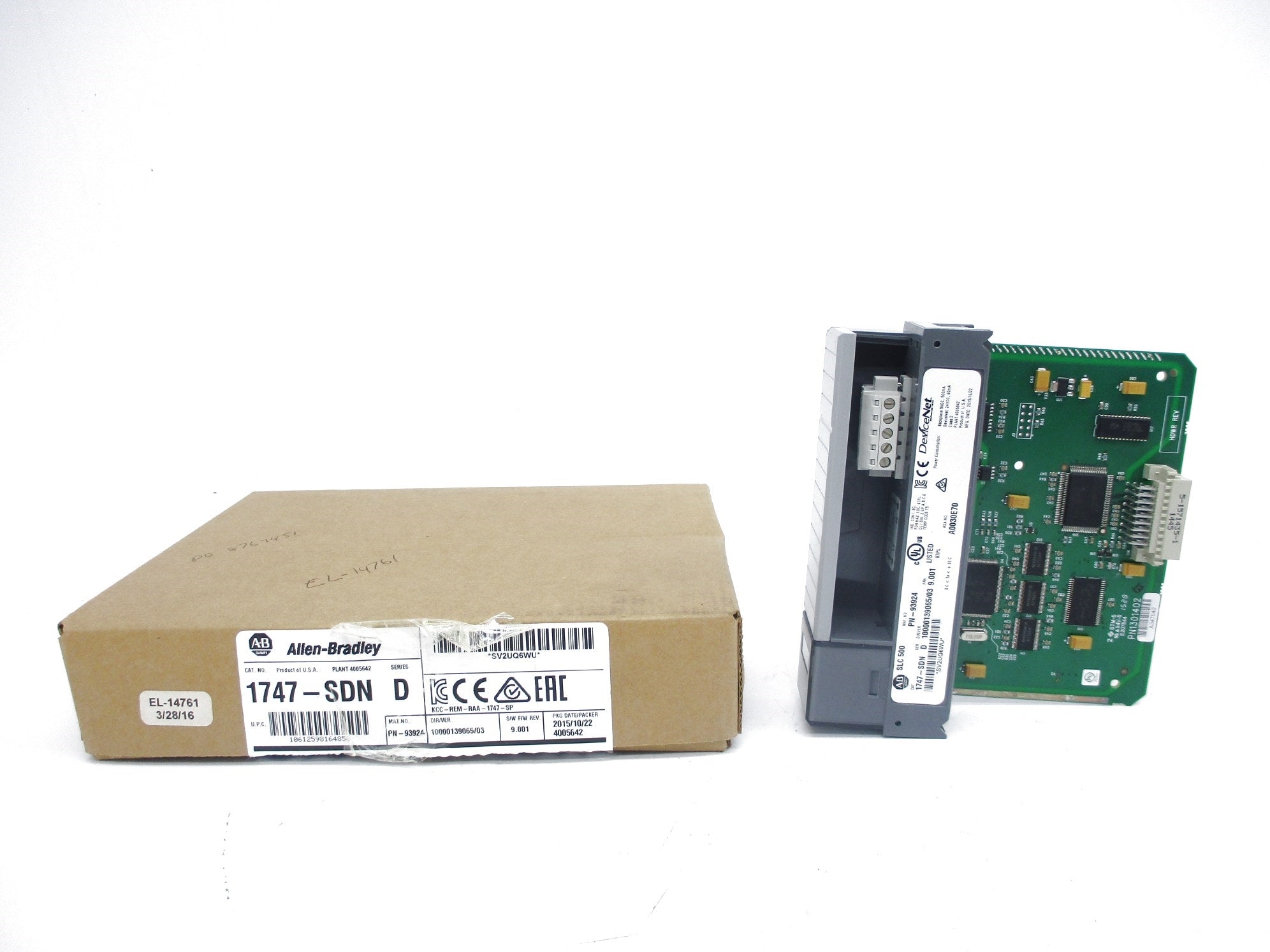 ALLEN BRADLEY 1747-SDN SER. D F/W 9.001 NSMP