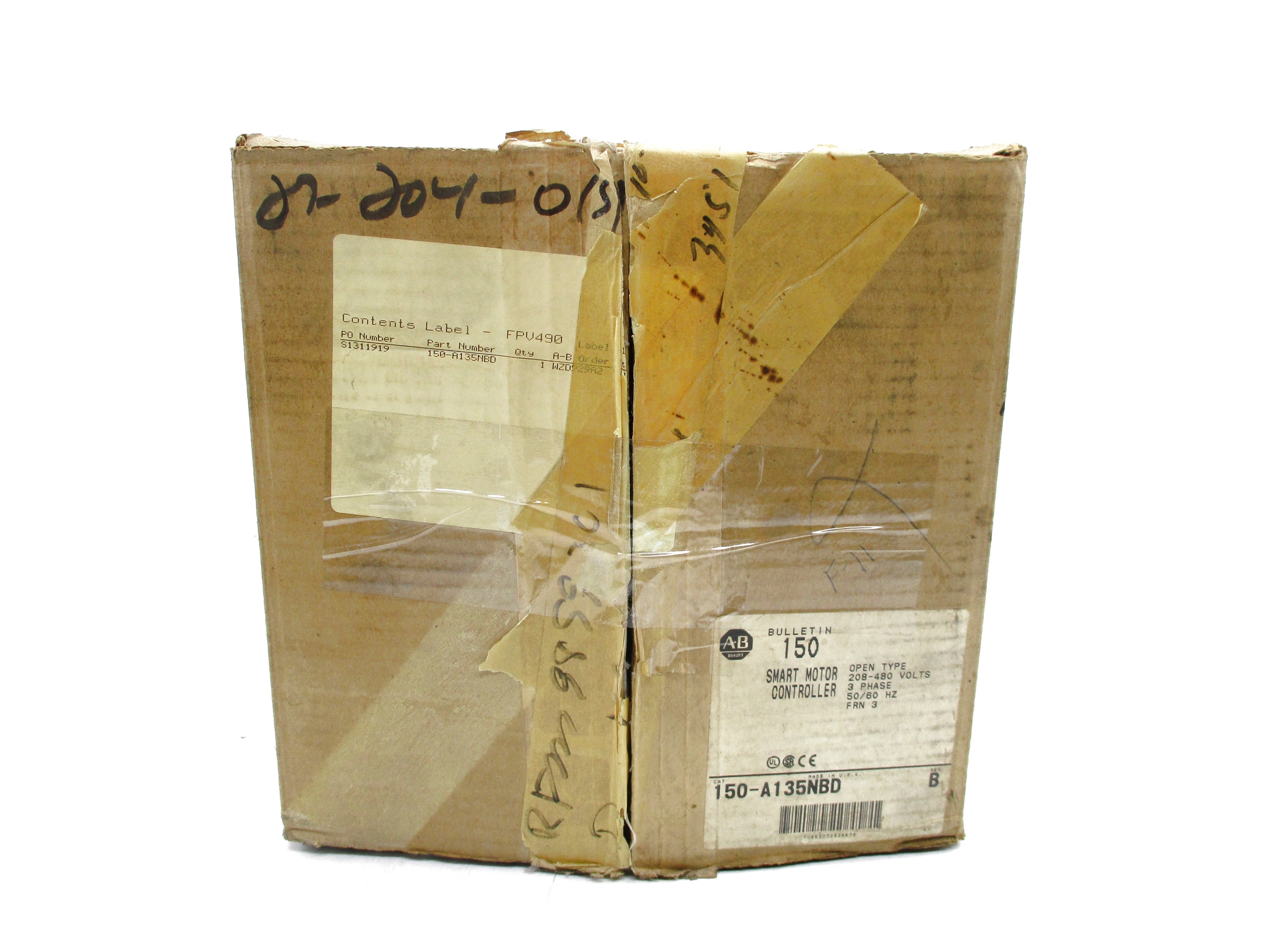 ALLEN BRADLEY 150-A135NBD SER. B F/W 3 (BR/WH) NSMP