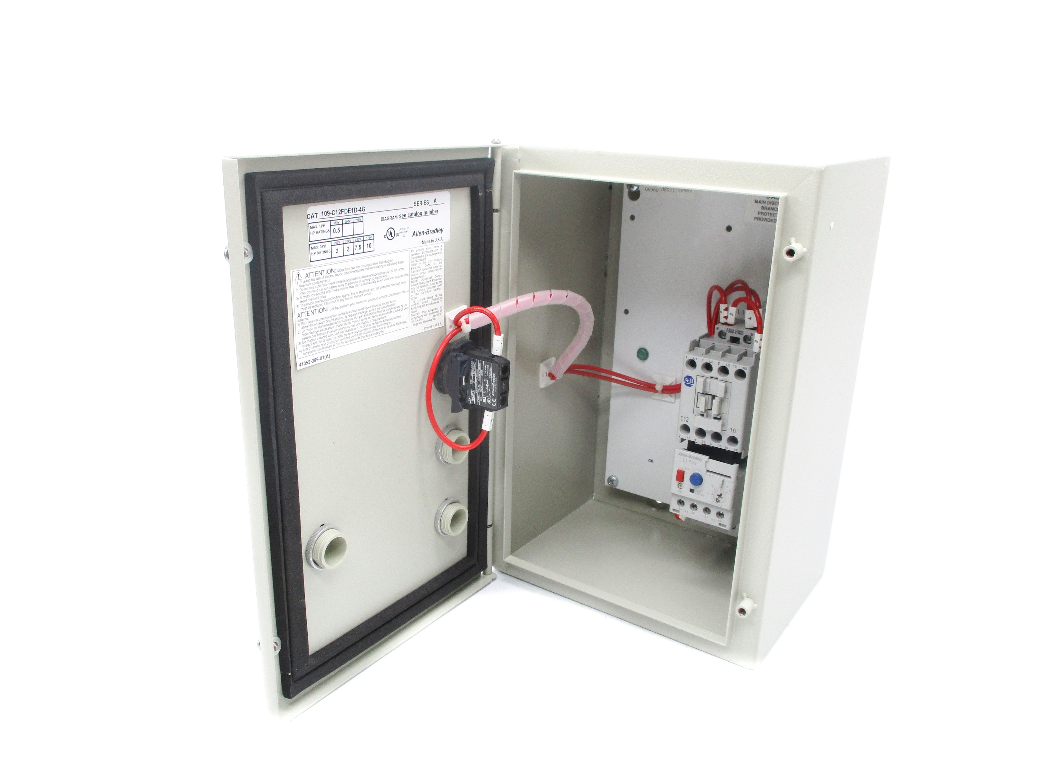 ALLEN BRADLEY 109-C12FDE1D-4G SER. B (BR/WH) NSMP