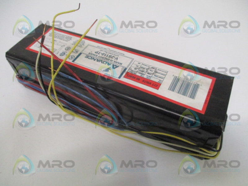 ADVANCED V-2S110-TP RAPID START BALLAST 277V NSNP