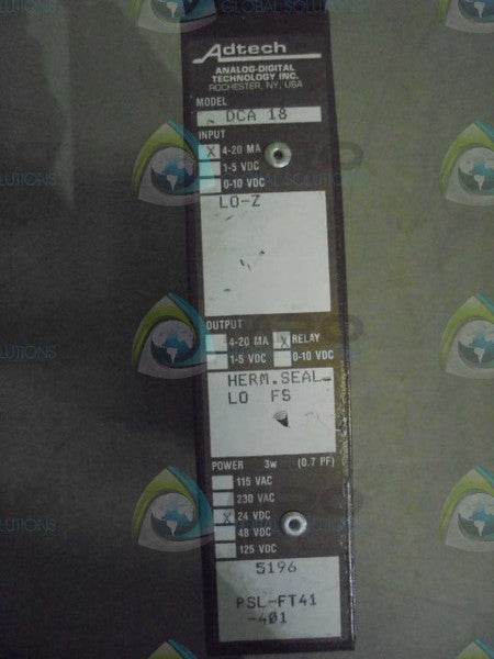 ADTECH DCA18 DIGITAL ANALOG  UNMP