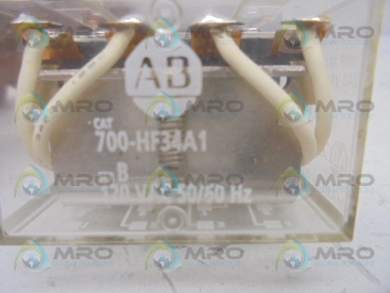 ALLEN BRADLEY 700-HF34A1 SER. B RELAY  UNMP