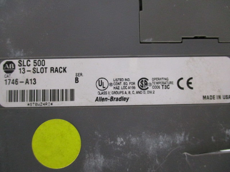 ALLEN BRADLEY 1746-P2 SER. C w/ 1746-A13  UNMP