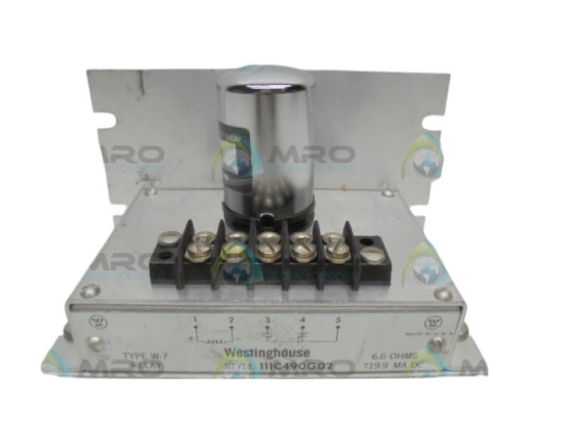 WESTINGHOUSE 111C490G02 RELAY SOCKET  UNMP