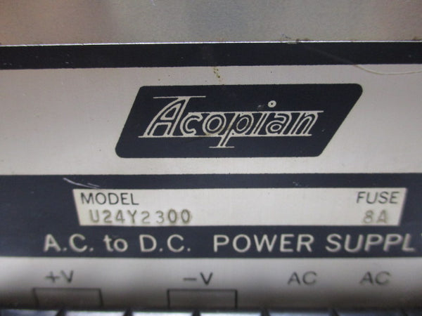 ACOPIAN U24Y2300 (AS IS)  NSNP