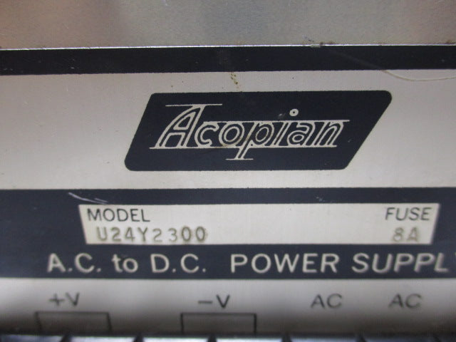ACOPIAN U24Y2300 (AS IS)  NSNP