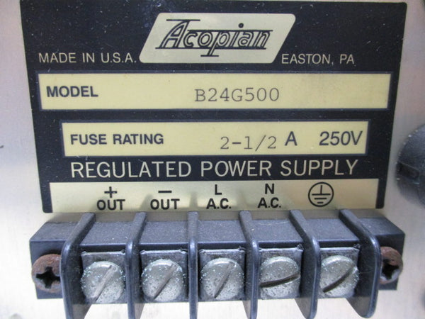 ACOPIAN B24G500  UNMP