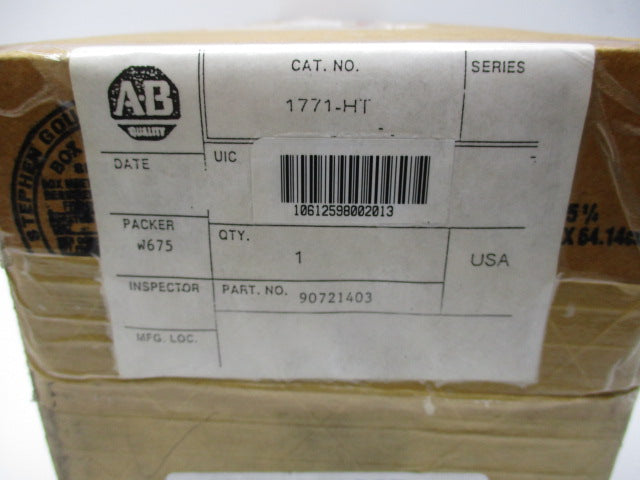 ALLEN BRADLEY 1771-HT  NSFS
