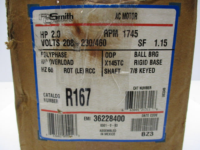 A.O.SMITH R167  NSMP