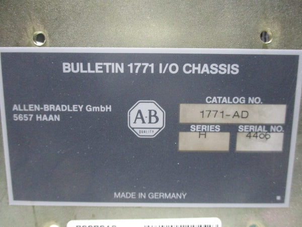 ALLEN BRADLEY 1771-AD SER. H  UNMP