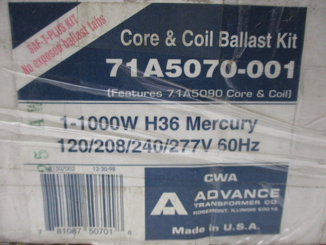 ADVANCE 71A5070-001 NSMP