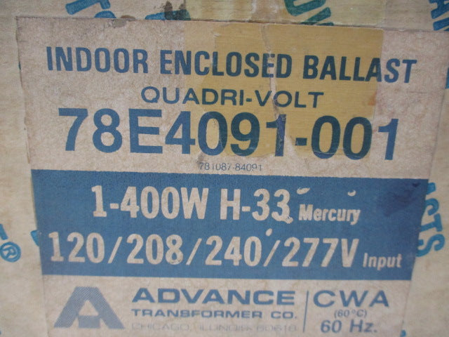 ADVANCE 78E4091-001 NSMP