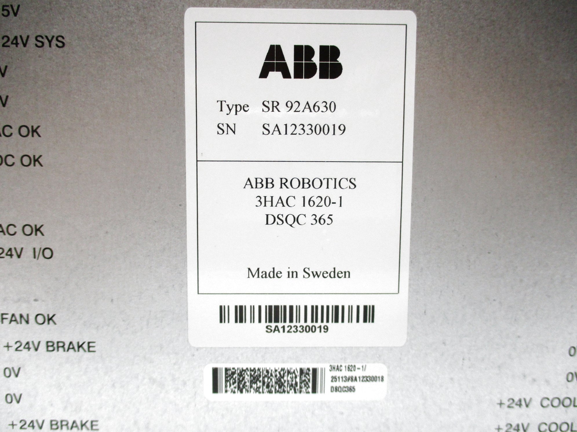 ABB 3HAC1620-1 NSMP