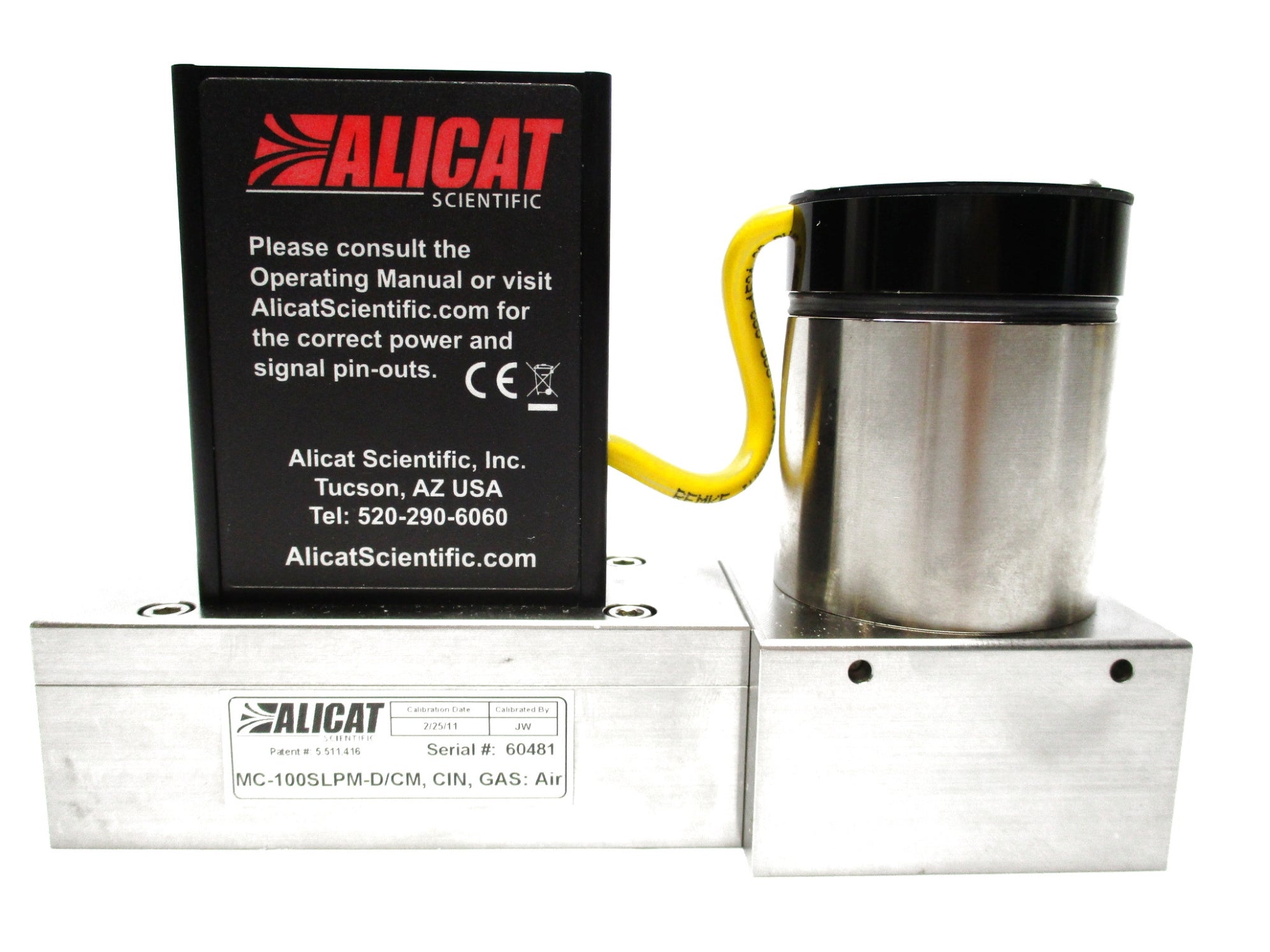 ALICAT MC-100SLPM-D/CM NSMP