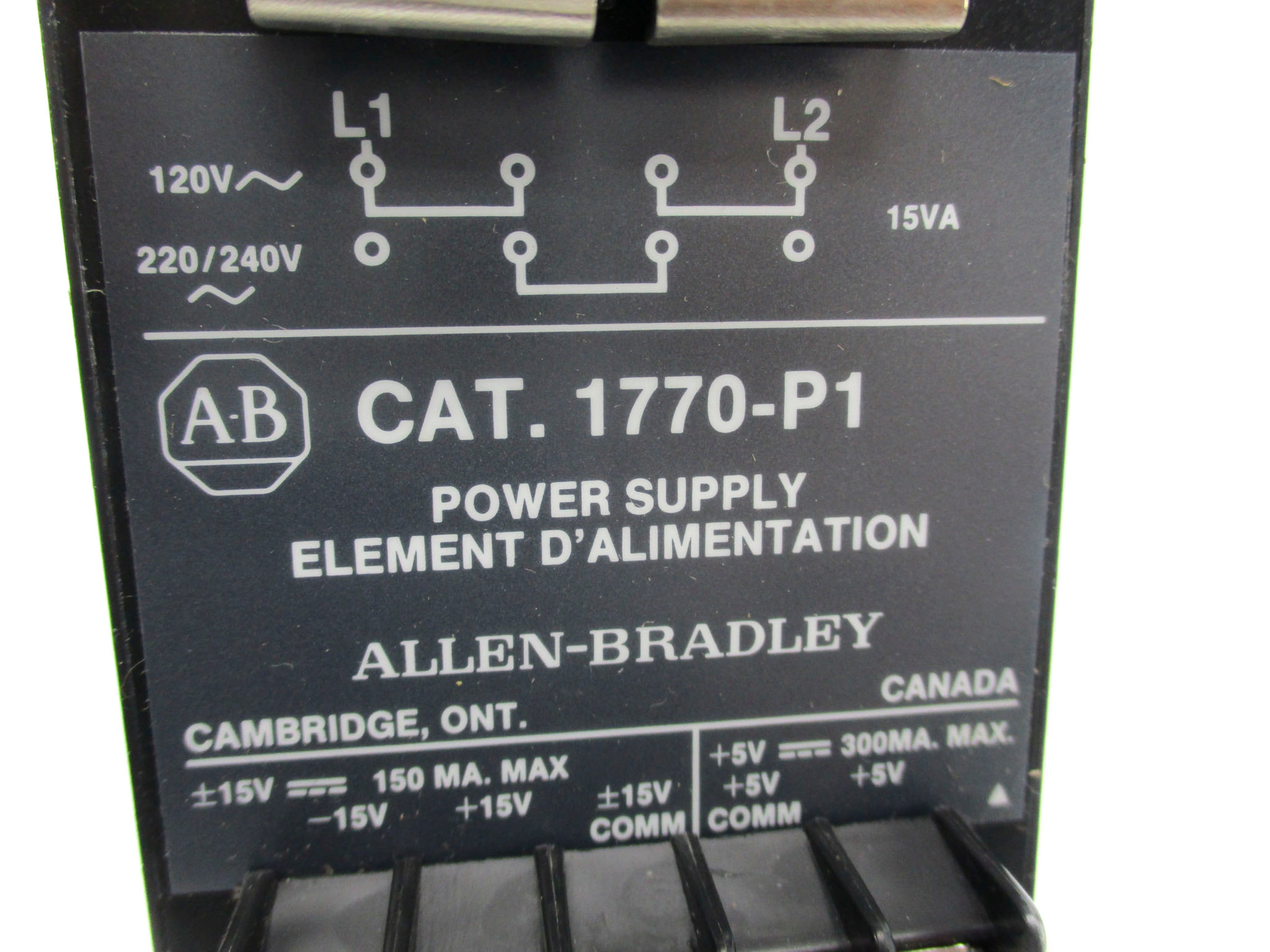 ALLEN BRADLEY 1770-P1 NSNP