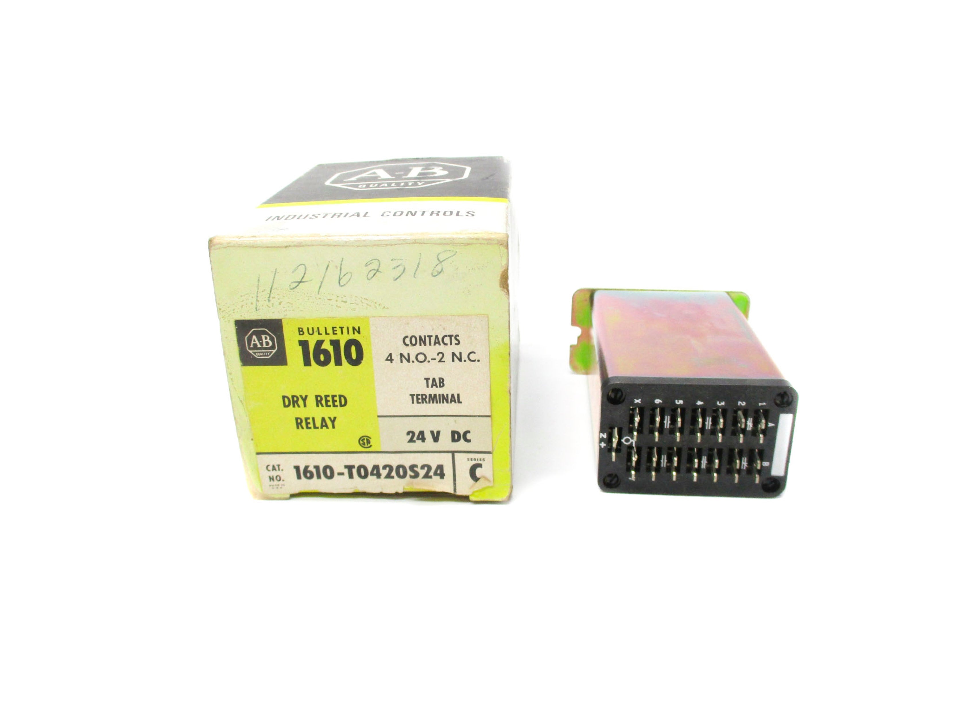 ALLEN BRADLEY 1610-T0420S24 SER. C 24VDC (BK/YL) NSMP