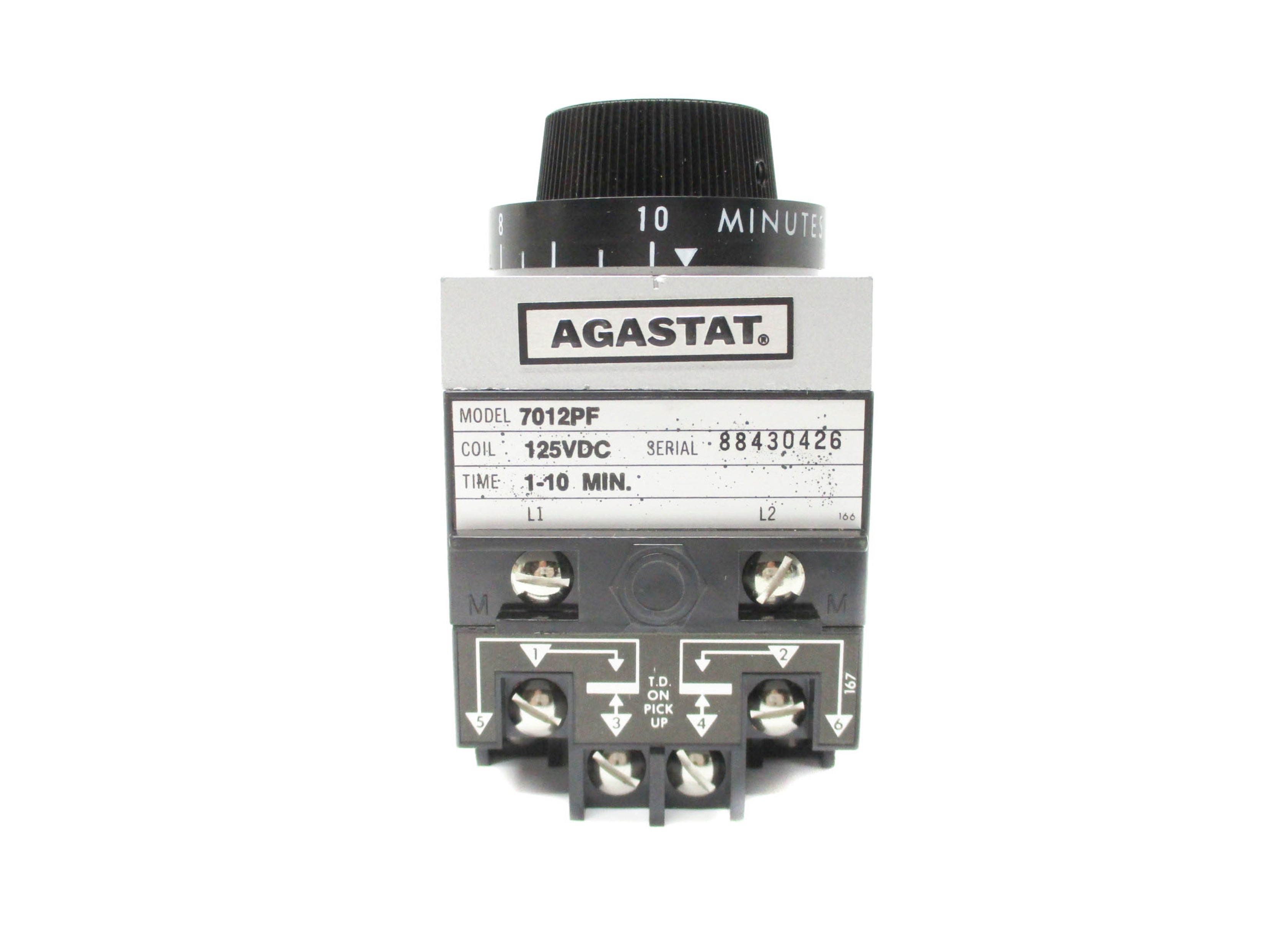 AGASTAT 7012PF 125VDC 1-10MIN NSNP