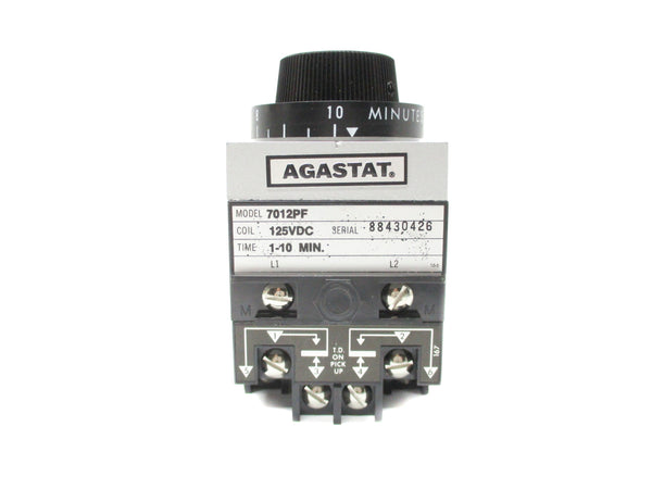AGASTAT 7012PF 125VDC 1-10MIN NSNP