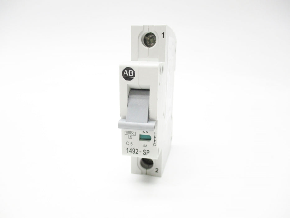 ALLEN BRADLEY 1492-SP1C050 SER. C 240/415VAC 5A (PKG OF 2) NSMP