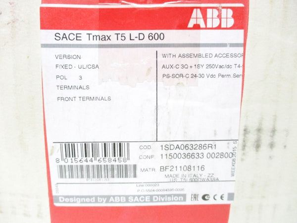 ABB T5L-D600 1SDA063286R1 NSMP