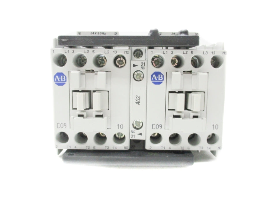 ALLEN BRADLEY 104-C09J22 SER. B 24V (BR/WH) NSMP