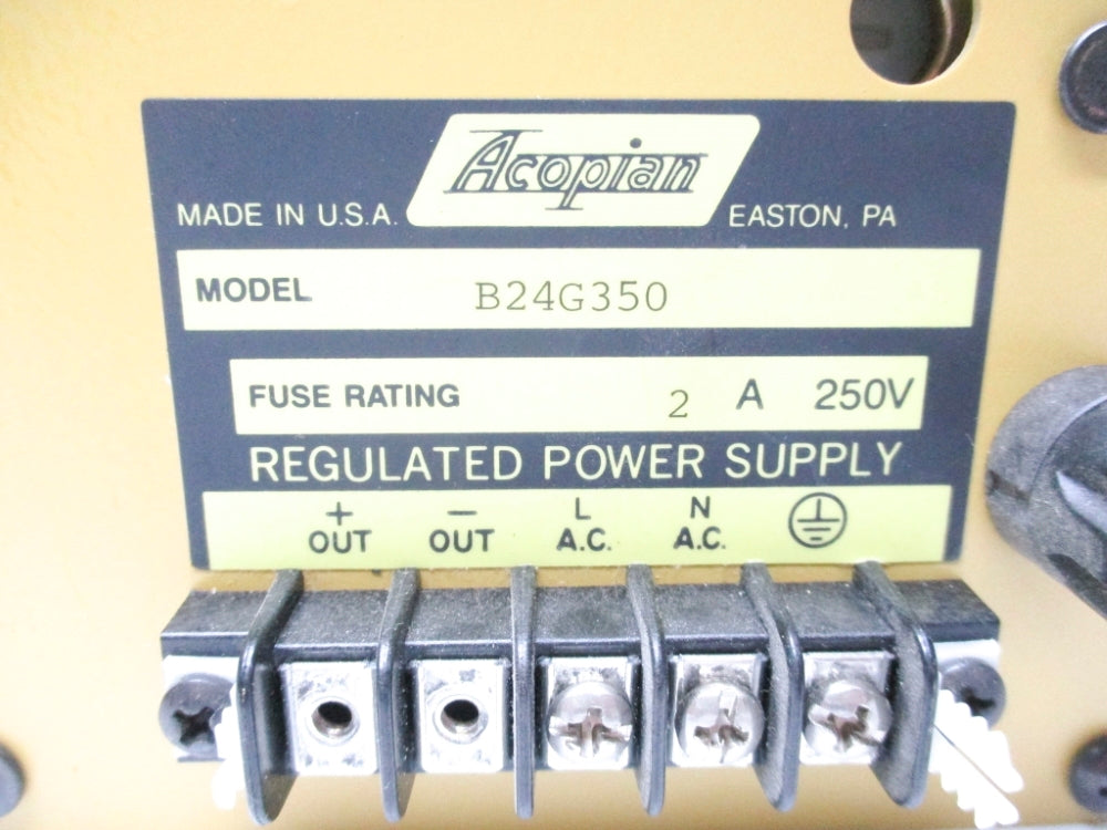 ACOPIAN B24G350 250V 2A NSNP
