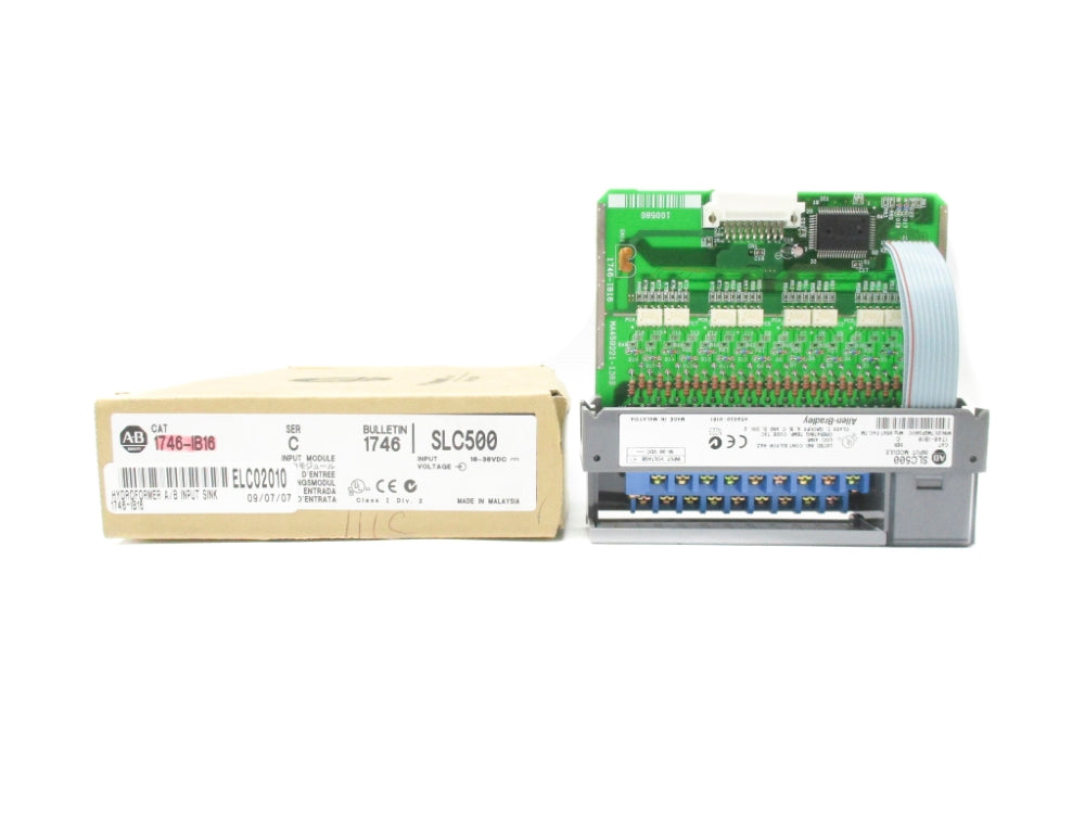 ALLEN BRADLEY 1746-IB16 SER. C 10-30VDC NSMP