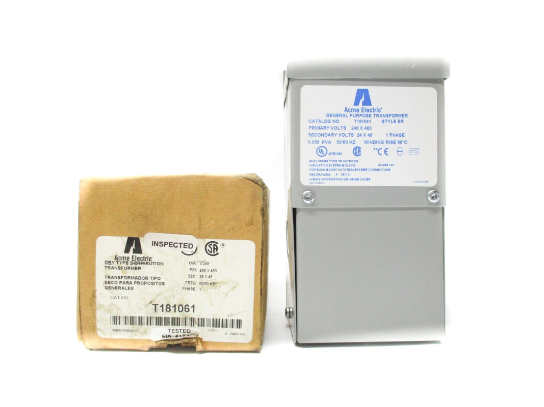 ACME ELECTRIC T181061 240/480V NSMP