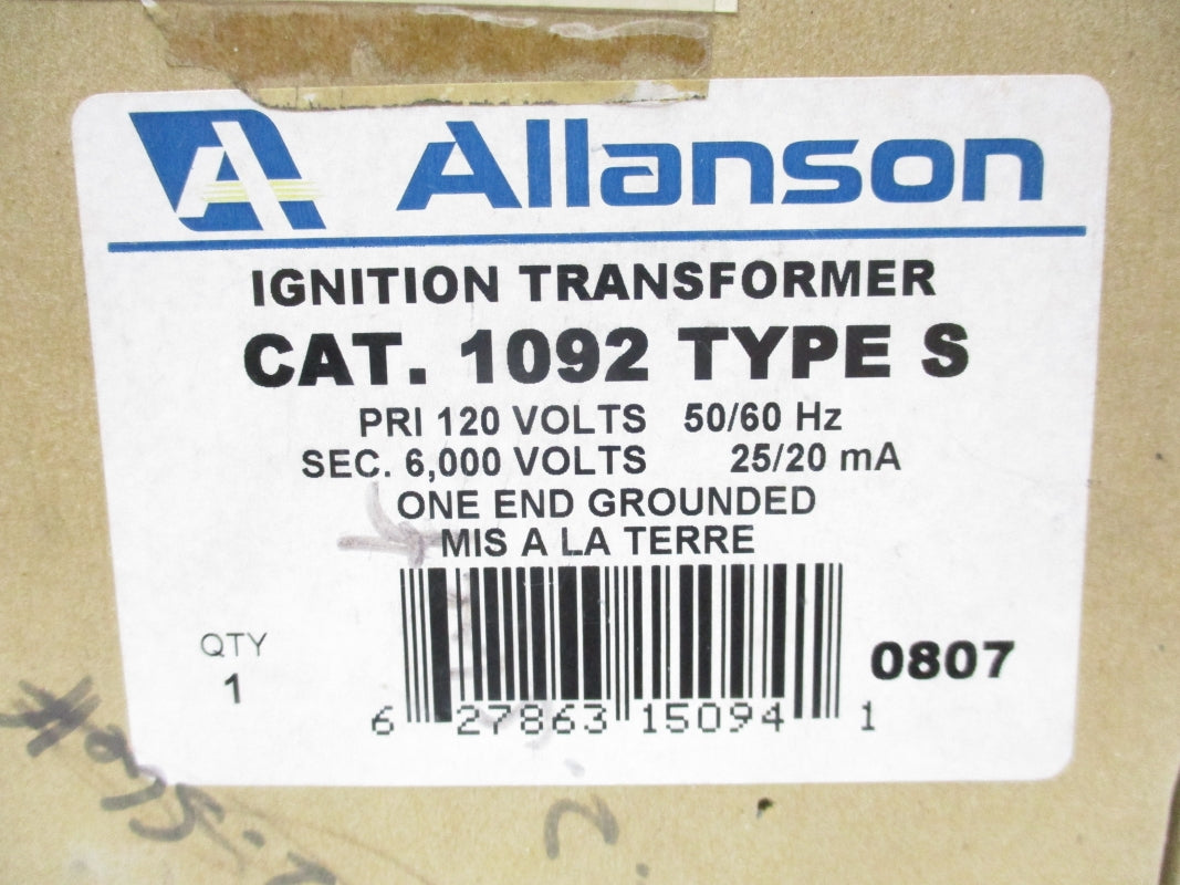ALLANSON 1092S 120V NSMP