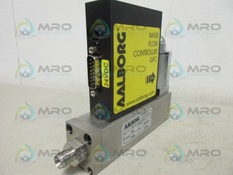 AALBORG GFCS-014301 FLOW CONTROLLER RANGE 0-50 NSMP