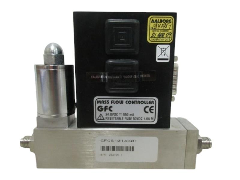 AALBORG GFCS-014301 FLOW CONTROLLER RANGE 0-15 NSNP