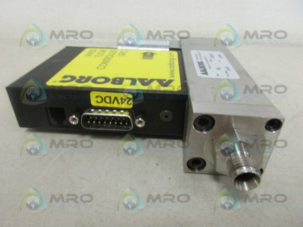 AALBORG GFCS-014301 FLOW CONTROLLER RANGE 0-15 NSNP