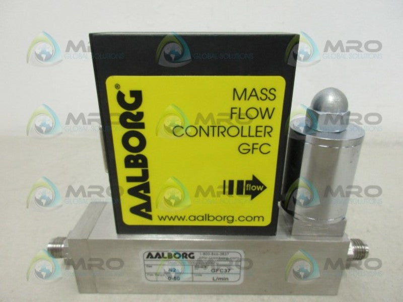 AALBORG GFCS-013488 FLOW CONTROLLER RANGE 0-50 NSMP